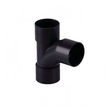 32mm 92½° Solvent Swept Tee (Soil & Waste) - White - W1160