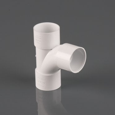 Brett Martin 32mm 135° Solvent Weld Branch (Soil & Waste) - White (Code: W1170)