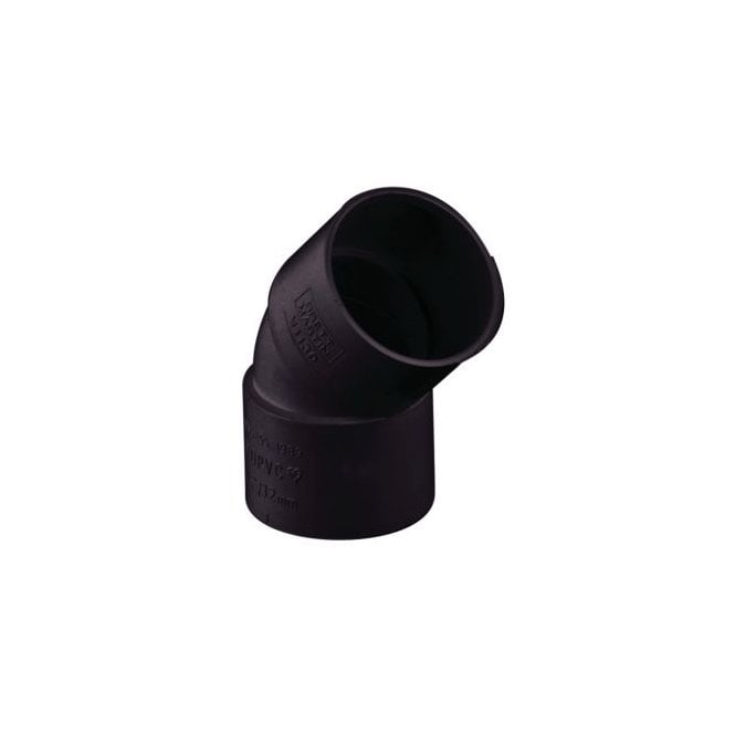 Brett Martin 40mm 135° Solvent Obtuse Bend (Soil & Waste) - White - W3130
