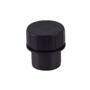 40mm Solvent Access Plug (Soil & Waste) - White - W2190
