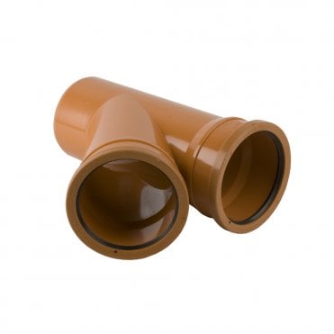 110mm 45 Degree Double Socket Branch 110mm B5111