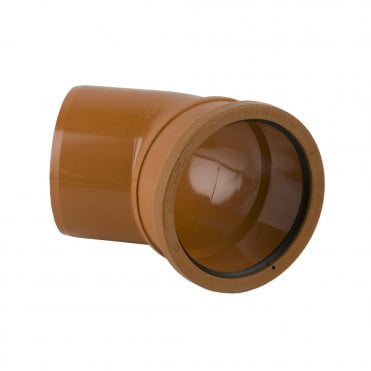 Brett Martin 110mm 45° Single Socket Bend B5061 | Underground Drainage
