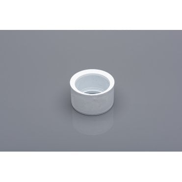 50mm/40mm Solvent Socket Reducer (Soil & Waste) - White - W3110