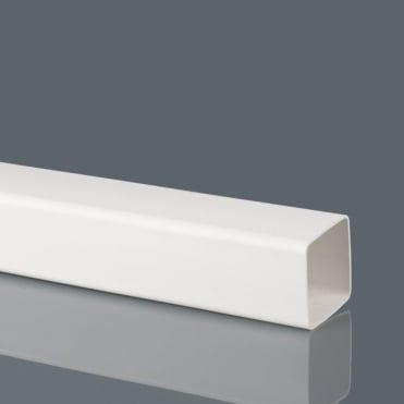 Brett Martin 65mm Square Downpipe 4m (BR503) White