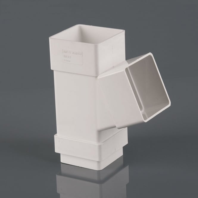 Brett Martin 65mm Square Downpipe Branch