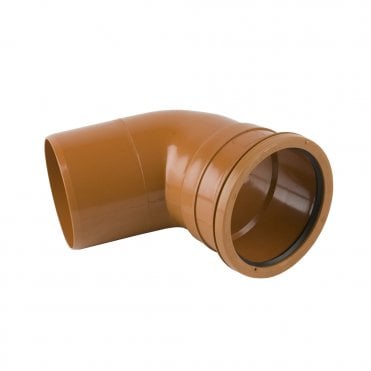 Brett Martin 110mm x 67.5° Single Socket Underground Drainage Bend (B5051)