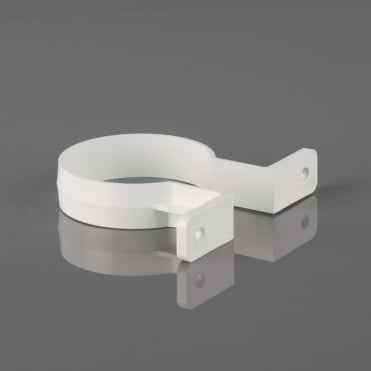 68mm Round Downpipe Bracket arctic white