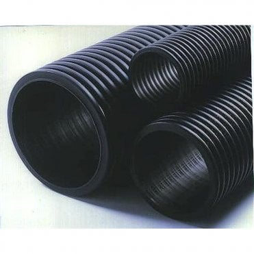 6M Perforated Plain End Twinwall Pipe