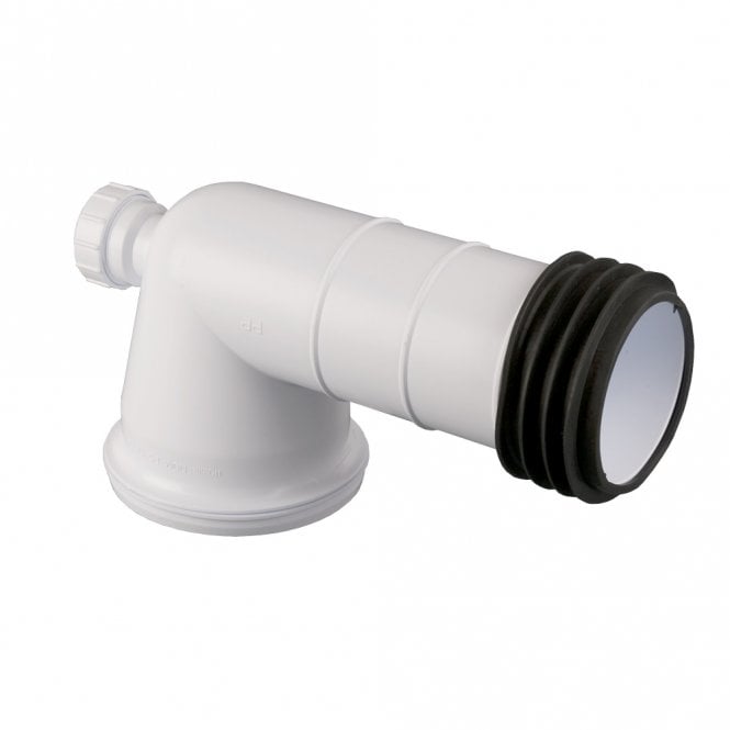 Brett Martin 90° Bent Pan Connector With Boss Inlet