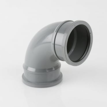 92 1/2 Degree Double Socket Bend grey