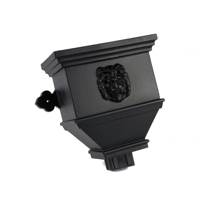 Brett Martin Cascade 100mm X 75mm Cast Iron Style Large Bath Hopper Lion