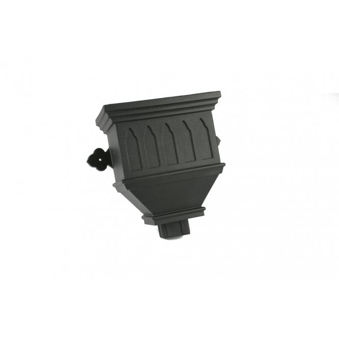 Brett Martin Cascade 100mm X 75mm Cast Iron Style Lge Bath Hopper Windowed
