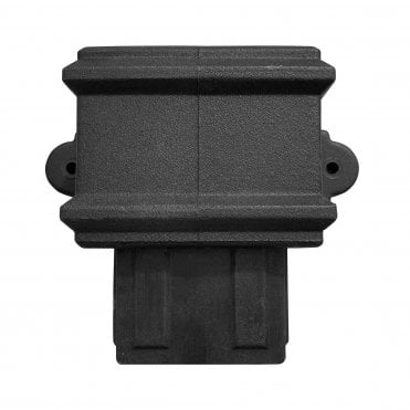 Cascade 100mm x 75mm Cast Iron Style Rectangular Coupler with Lugs