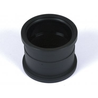 Brett Martin Cascade 110mm Cast Iron Style Double Socket Pipe Connector (BS406CI)