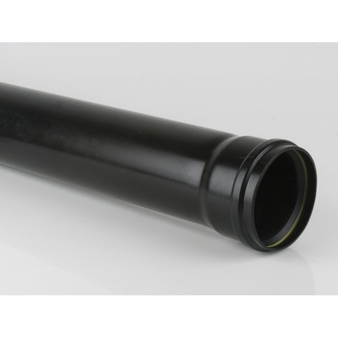 Brett Martin Cascade 110mm Cast Iron Style Single Socket Soil Pipe 2.5m