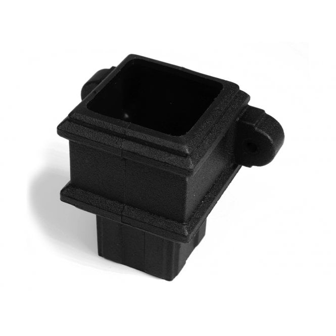 Brett Martin Cascade 65mm Square Cast Iron Style Pipe Coupler with Lugs