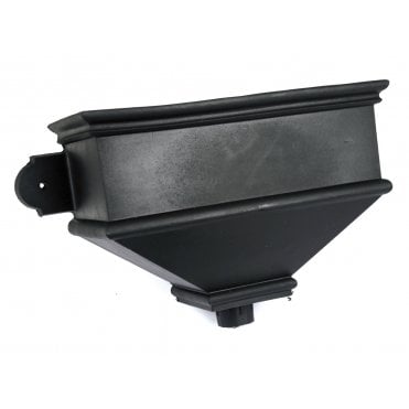 Cascade Long Hopper Cast Iron Style