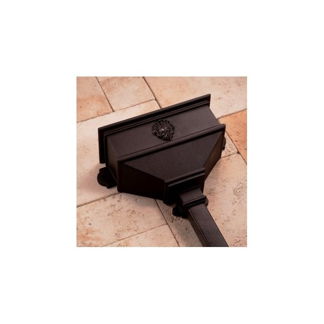 Brett Martin Cascade Long Hopper with Shell cast iron effect