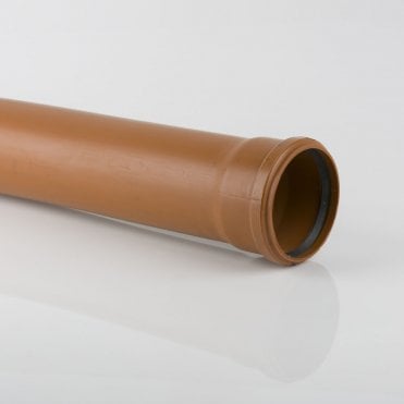 Kitemark 3m Pipe 160mm Single Socket