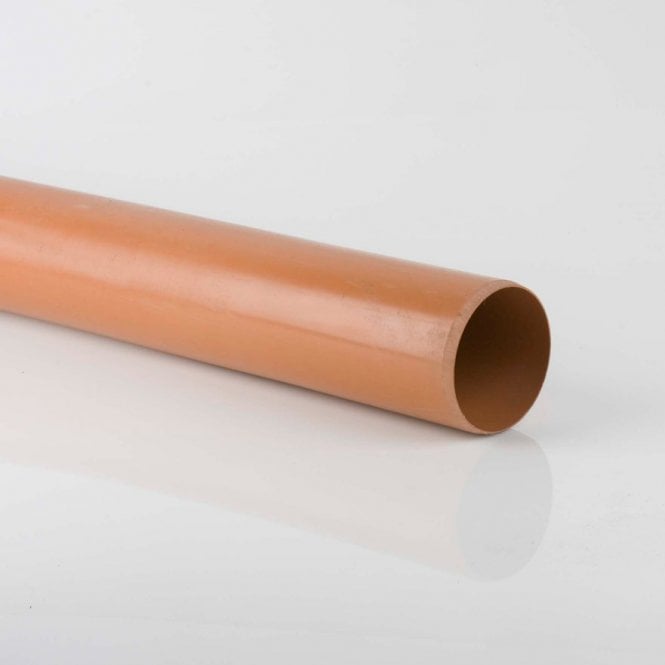 Brett Martin  Kitemark 6m Pipe 110mm Plain End