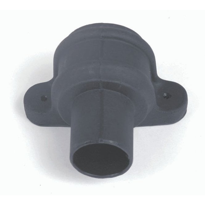 Brett Martin Pipe Coupler with Lugs Round 68mm Downpipe Cast Iron Effect