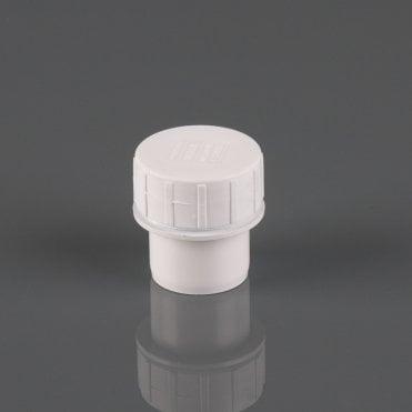 Brett Martin 40mm Solvent Access Plug — White (Code: W2190WP)