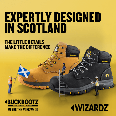 Wizardz Lace Safety Boot - Honey