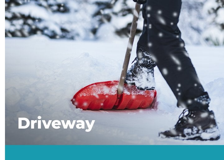winter driveway