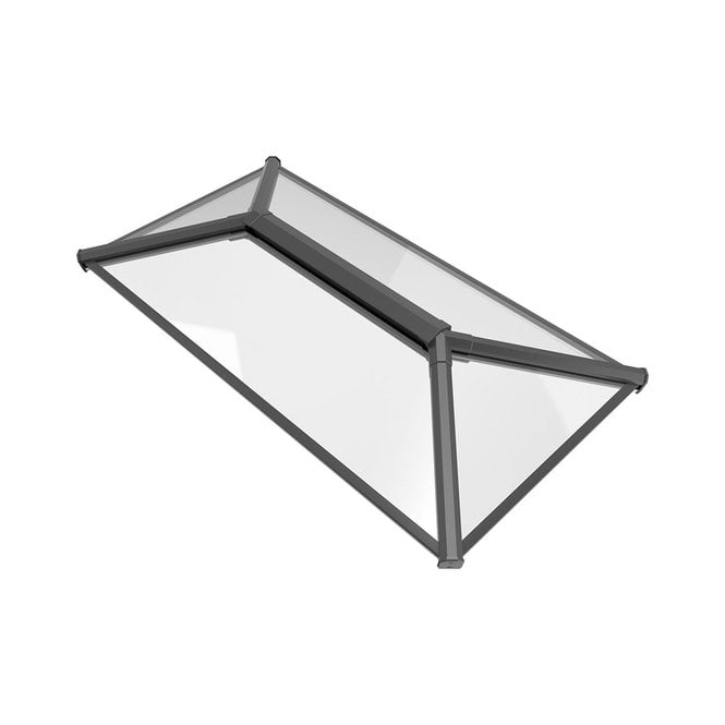 Crystal Aluminium Skylight Roof Grey 7016 Ext White Int
