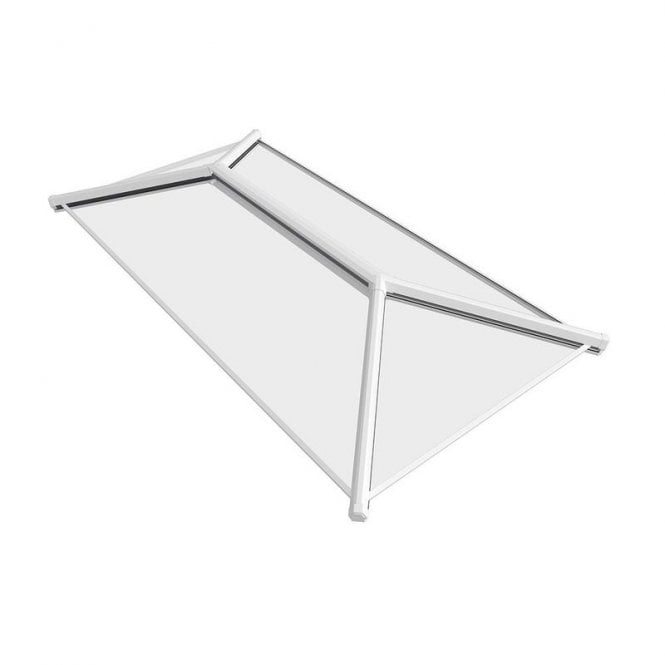 Crystal Aluminium Skylight Roof White Ext White Int