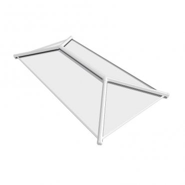 Crystal White Aluminium Skylight Roof Lantern With White Interior