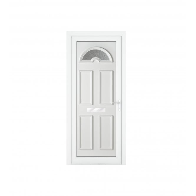 Crystal Sunburst glass Sandringham Door
