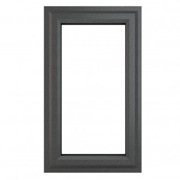 Crystal Triple Glazed Window Grey/White LH Clear