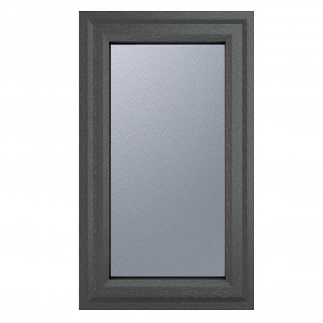 Crystal Triple Glazed Window Grey/White LH Obscure