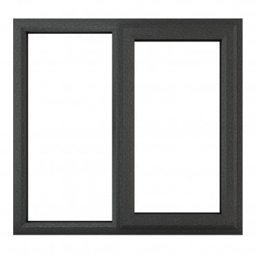 Crystal Triple Glazed Window Grey/White RH Clear