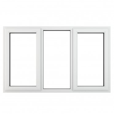 Crystal Triple Glazed Window White LH & RH Clear