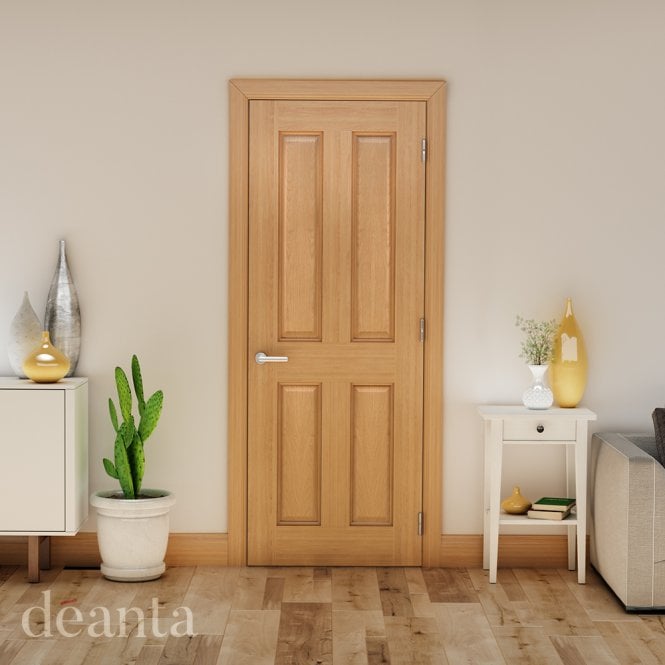 Deanta Bury Pre-Finished Oak Door