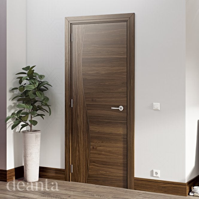 Deanta Cadiz Prefinished Internal Walnut Door