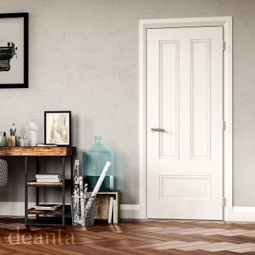 Canterbury White Primed Door