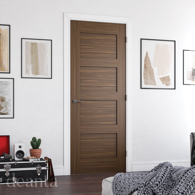 Deanta Coventry Prefinished Walnut Door