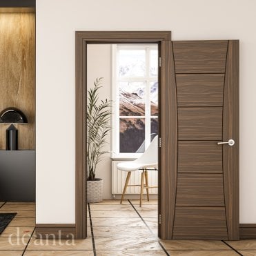 Pamplona Prefinished Walnut Door