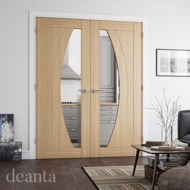 Ravello Prefinished Oak 1 Lite Glazed Door