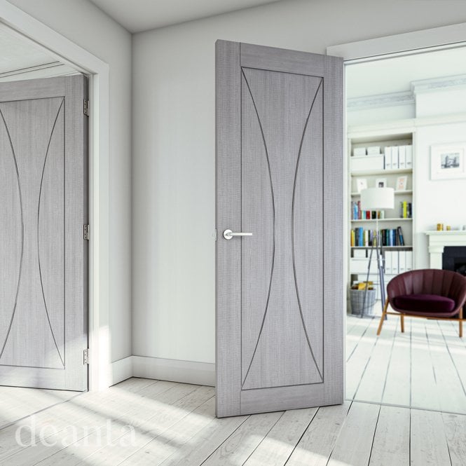 Deanta Sorrento Light Grey Ash Door