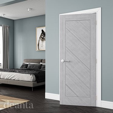 Torino Light Grey Ash Door