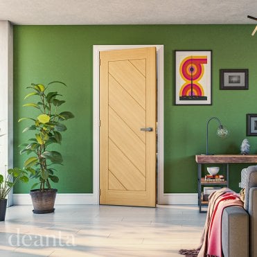 Torino Prefinished Oak Door