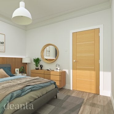 Valencia Prefinished Oak Door