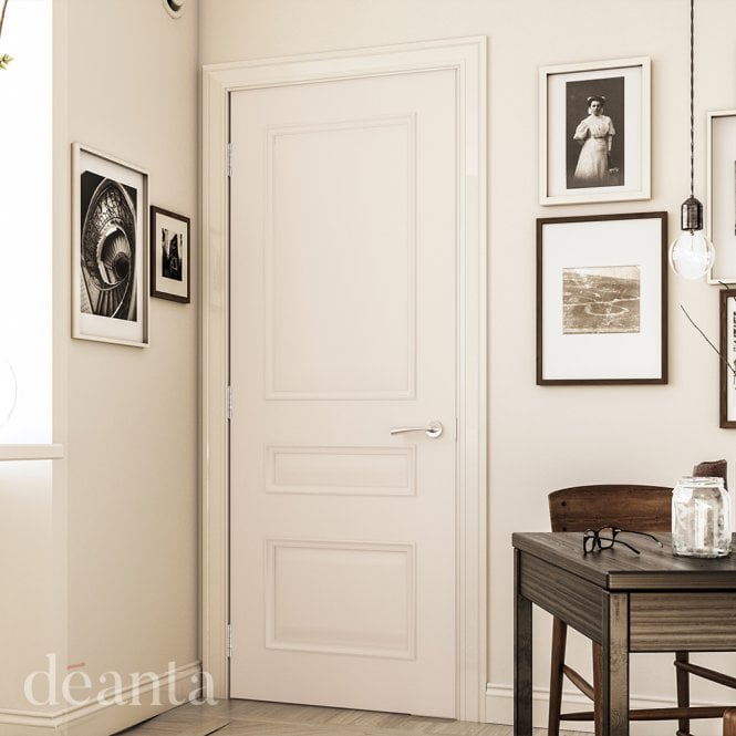 Deanta Windsor White Primed Door