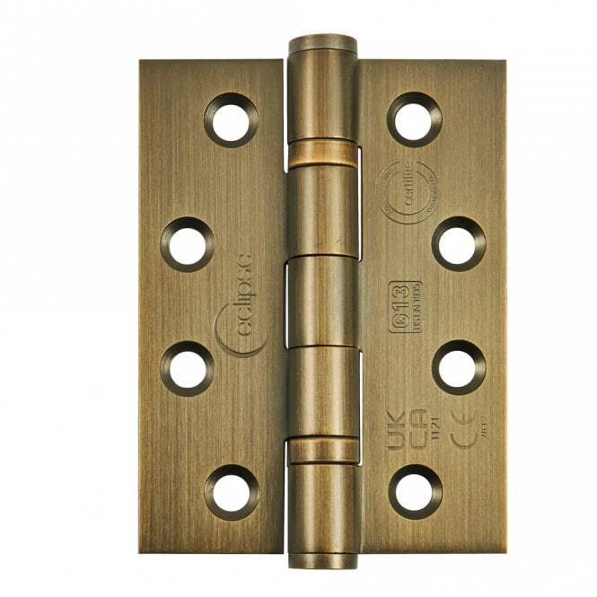 Eclipse 102x76mm Grade 13 Stainless Ball Bearing Hinge (3 Pack)