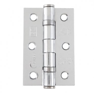 76x52mm Mild Steel Grade 7 Ball Bearing Hinge 2 Pack