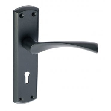 Monza Lever On Plate Lock Set